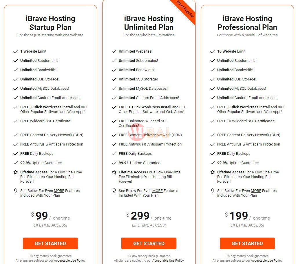 Chia sẻ quá trình mua gói Hosting không giới hạn của Ibrave với giá 0đ